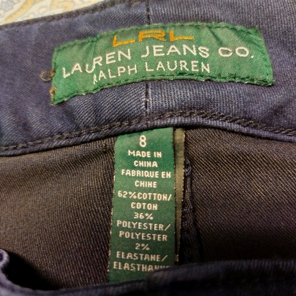 Lauren Ralph Lauren Jeans - Women's Size 8 - Dark Wash - Picture 5 of 8
